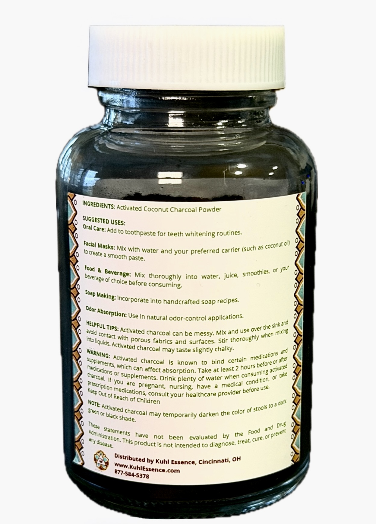 Activated Charcoal - 100% Pure - Image 3