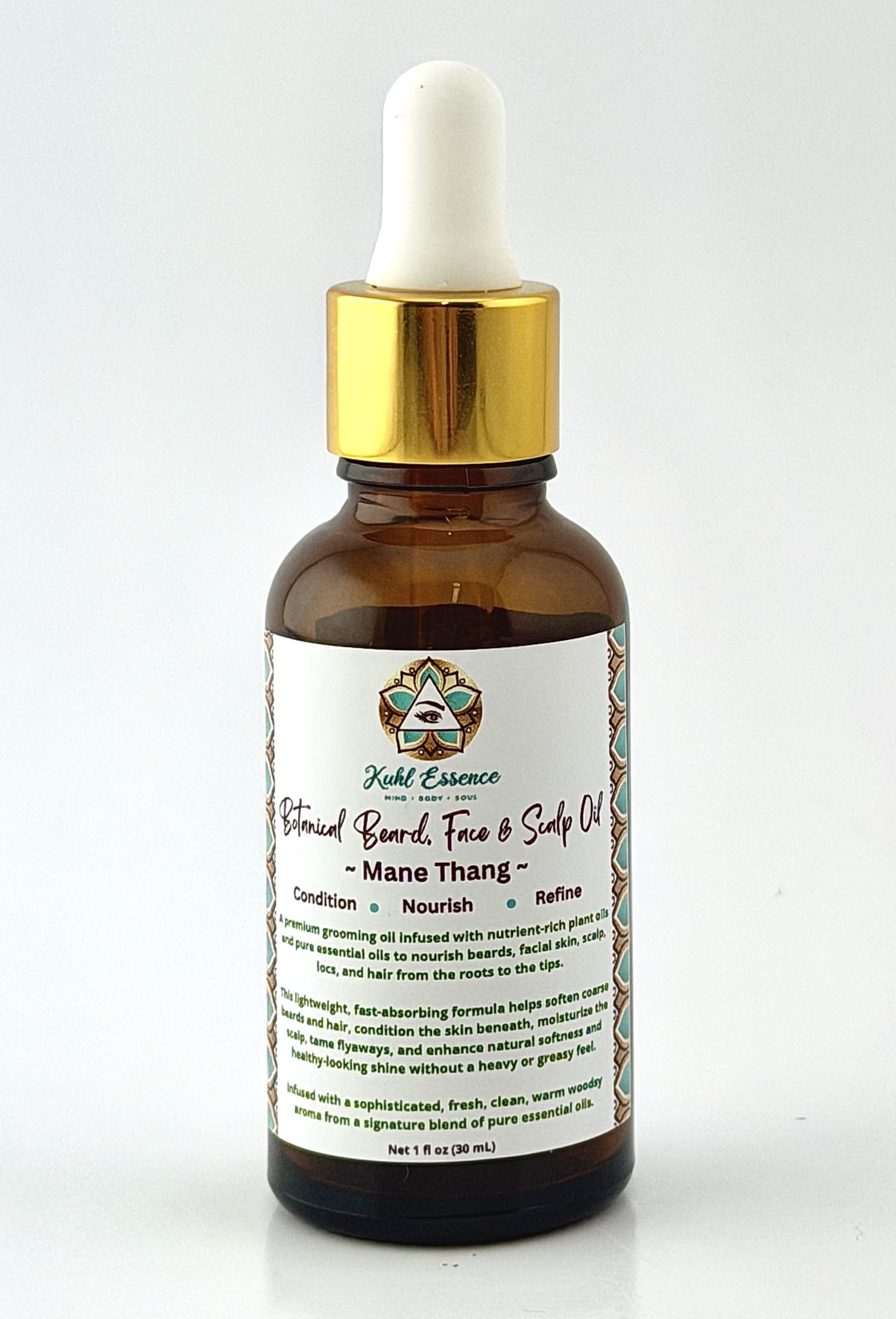 Mane Thang Botanical Beard, Face, Scalp, & Loc Oil